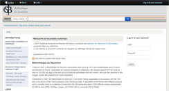 Desktop Screenshot of catalogue.bibliothequedusaulchoir.org